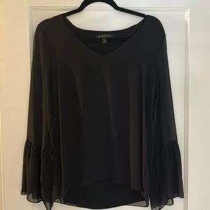 Banana Republic peplum sleeve top